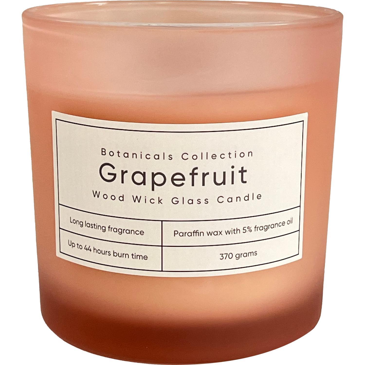 Wood Wick Candle 370g Pink Grapefruit