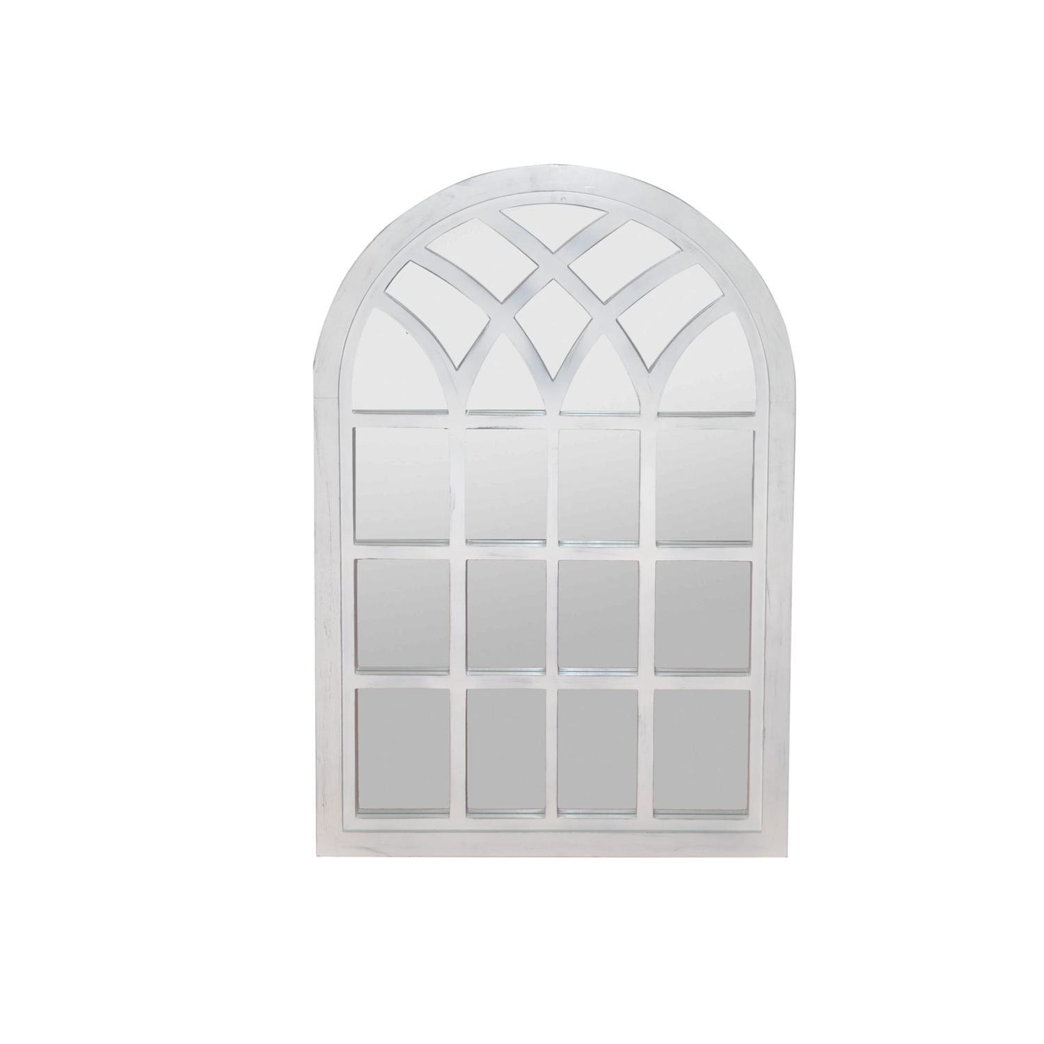 Arched Window Garden Mirror
