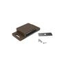 Magnetic Cupboard Catch Junior Brown