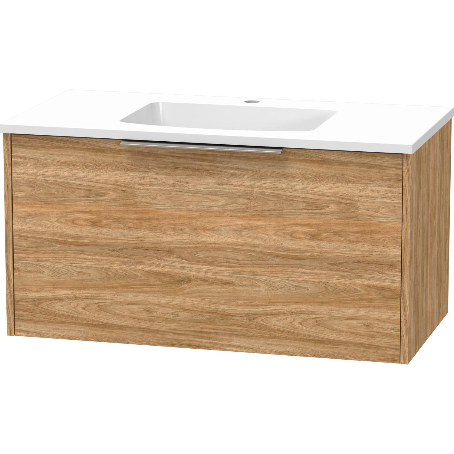 Single Drawer Wall Hung Vanity