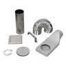 Dryer Vent Kit 100mm White