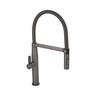 Raffini Gooseneck Pull Down Sink Mixer  Gun Metal