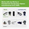 Four Button Wall Mount Remote Control Garage Door Opener  White