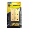 Butt Hinges 75mm Brass