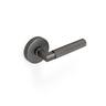 SCARLETT KNURLED DUMMY HANDLE SATIN GRAPHITE FINISH