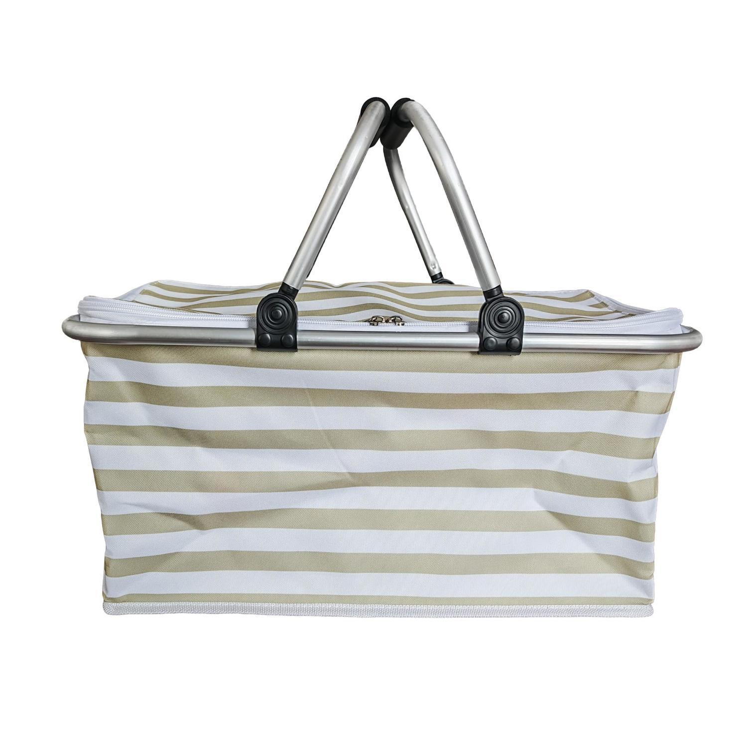 Picnic Bag with Handles Sage Green