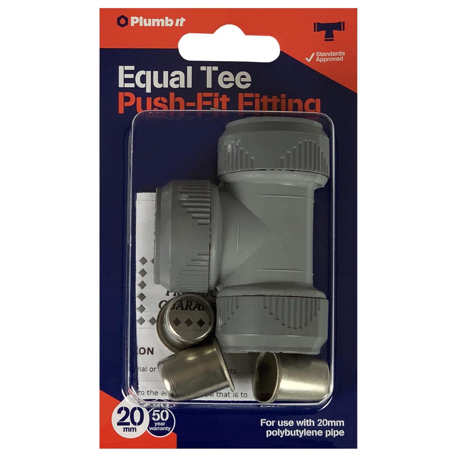 Push-Fit Tee Equal