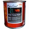 New Coat High Temp Paint 250ml Low Sheen Black New Coat High Temp Paint 250ml Low Sheen Black