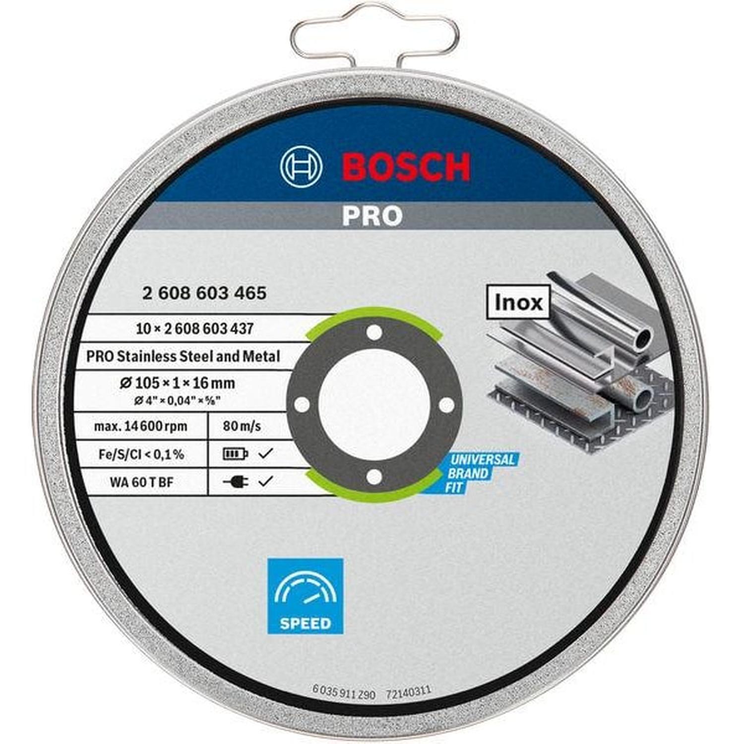 Metal Bonded Cutting Disc 105 x 1 x 16mm