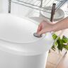 Locking Step-on Wastebasket