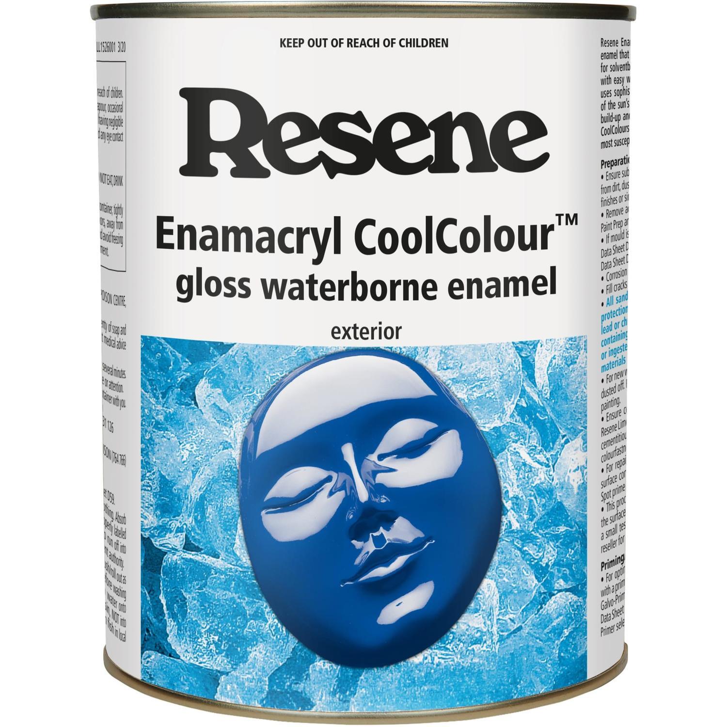 Waterborne enamel