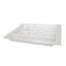 Cutlery Insert W: 490mm, D: 390mm White