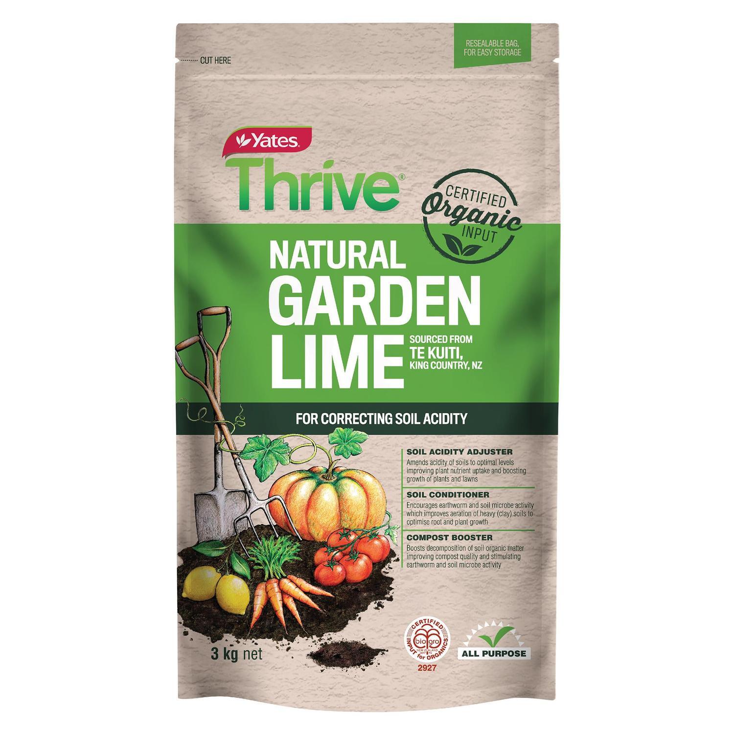Natural Organic  Garden Lime Fertiliser