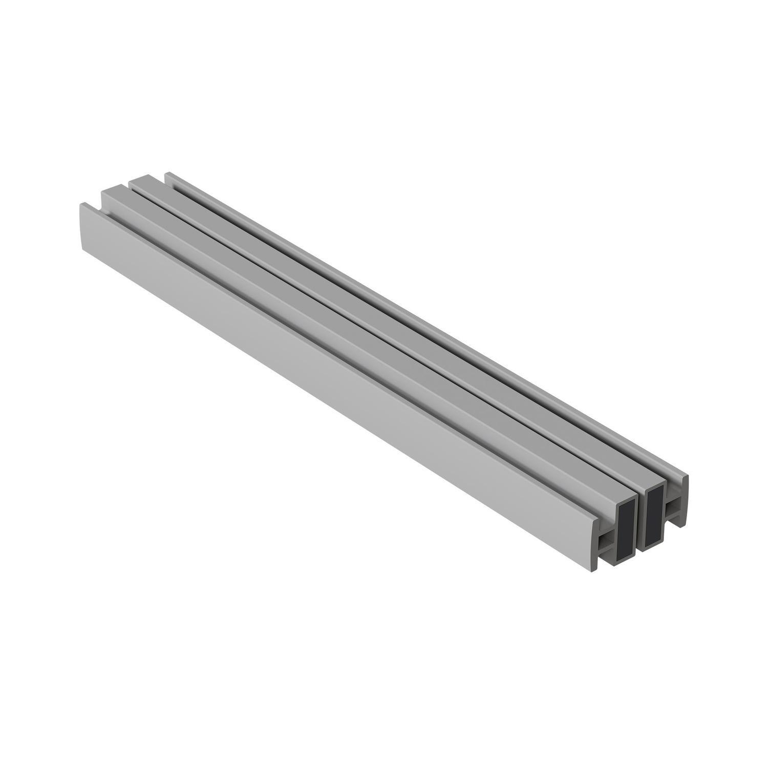 Magnetic Shower Seal 2000mm Clear