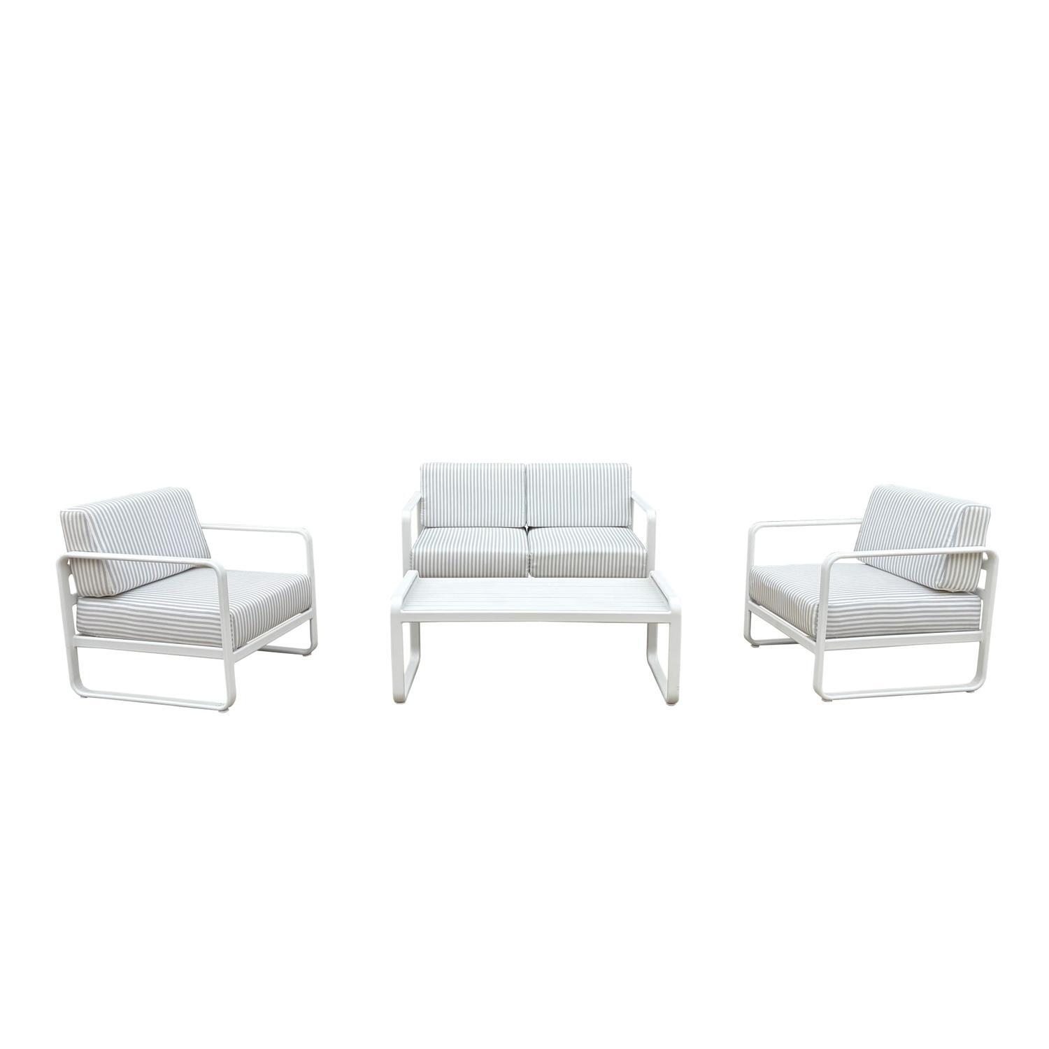 Marin 4 Piece Outdoor Lounge Setting