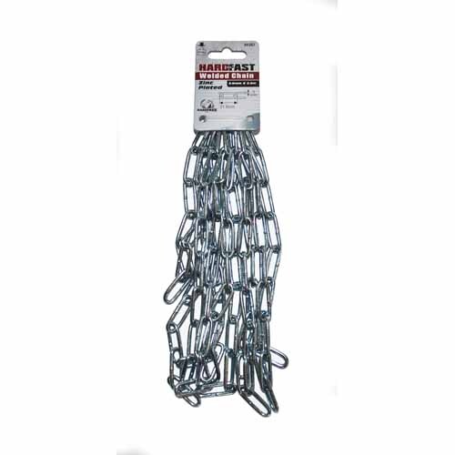 Oval Link Chain Zinc Plated