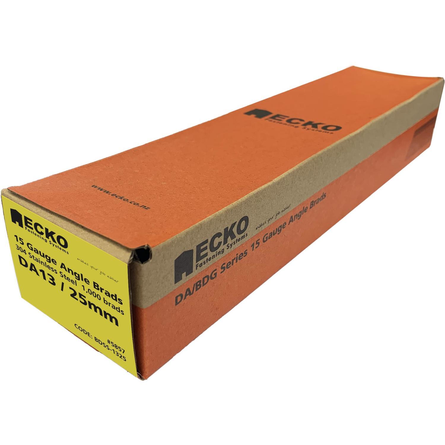 DA/BDG Series 15 Gauge Angle Brads Gasless Pack