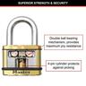 Laminated Steel Padlock