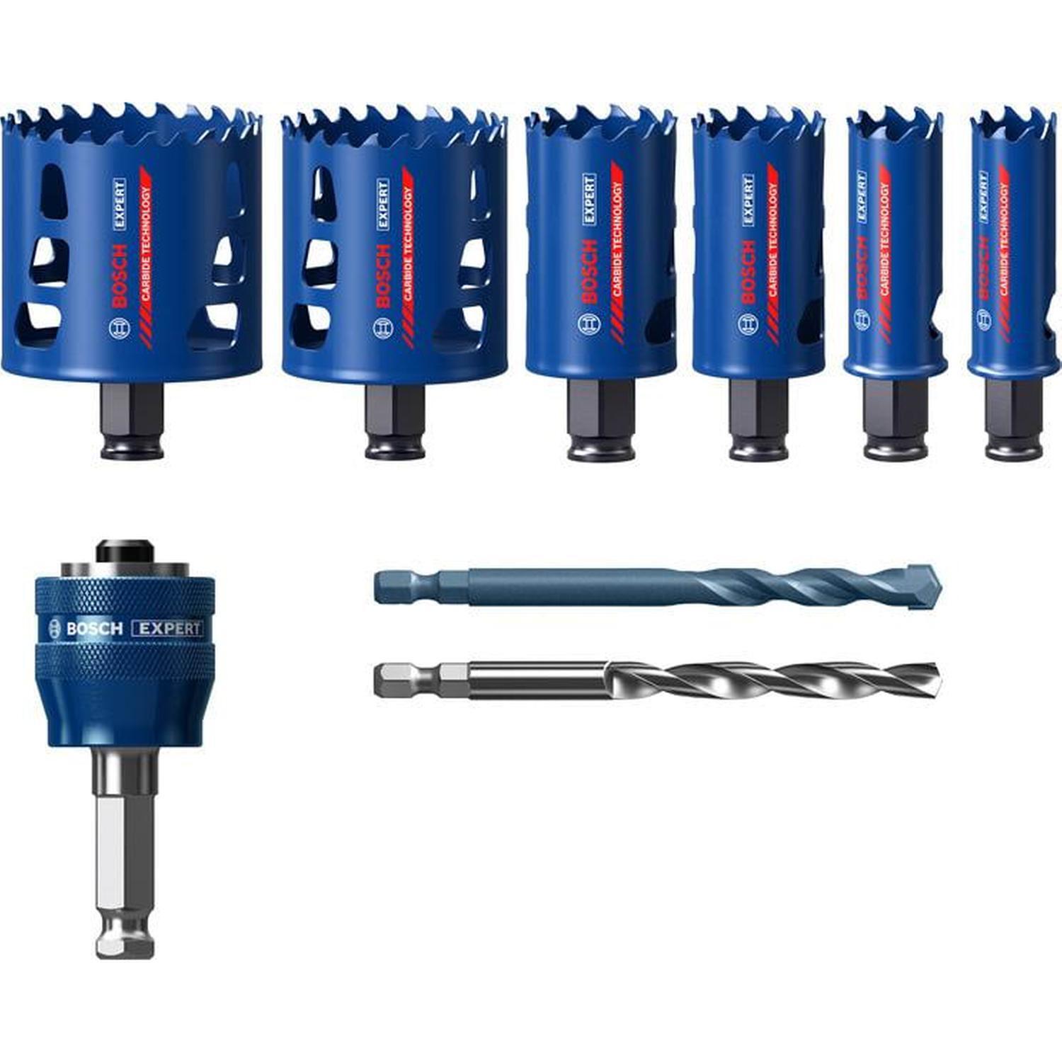 9pc Tough Material Holesaw Set