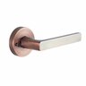 Medio Series Rivera Dummy Trim Lever Length: 126mm Aged Brushed Copper