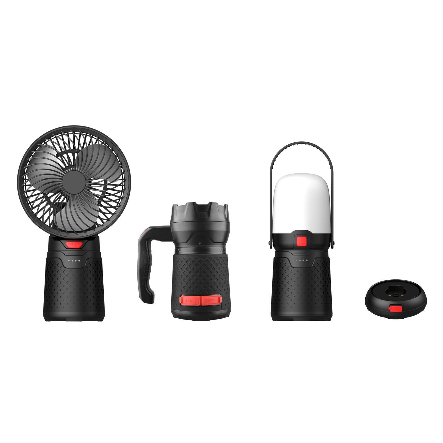 Camping Fan Set 3 in 1 Nouveau