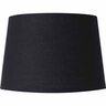 Linen Lamp Shade H: 200mm, W: 280mm Black