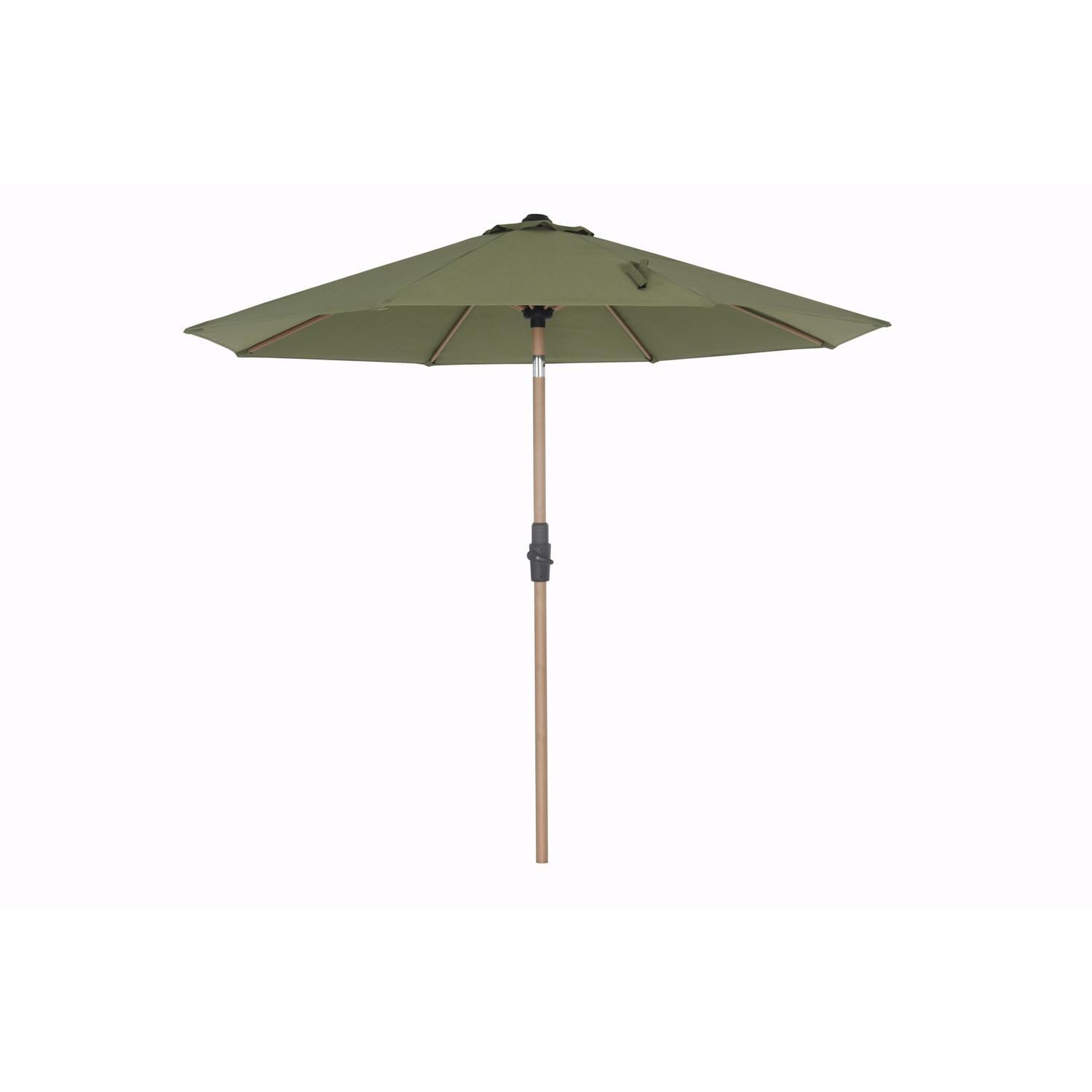 Market Umbrella 2.7m Aluminium Green