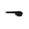 Window Handle Wedgeless High Profile Right-Hand Sub Fix 93mm Black