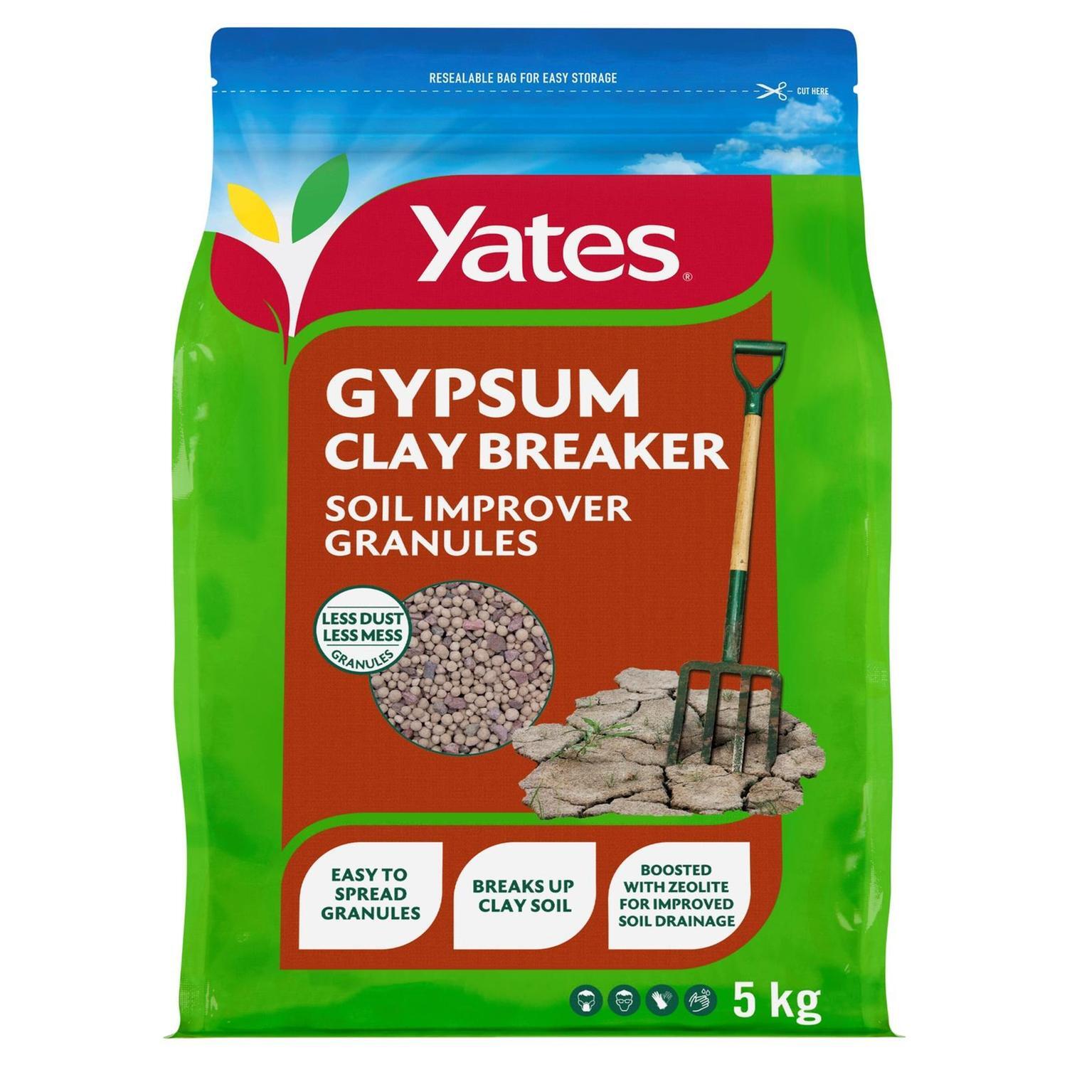 Gypsum Clay Breaker Soil Improver Granules 5kg