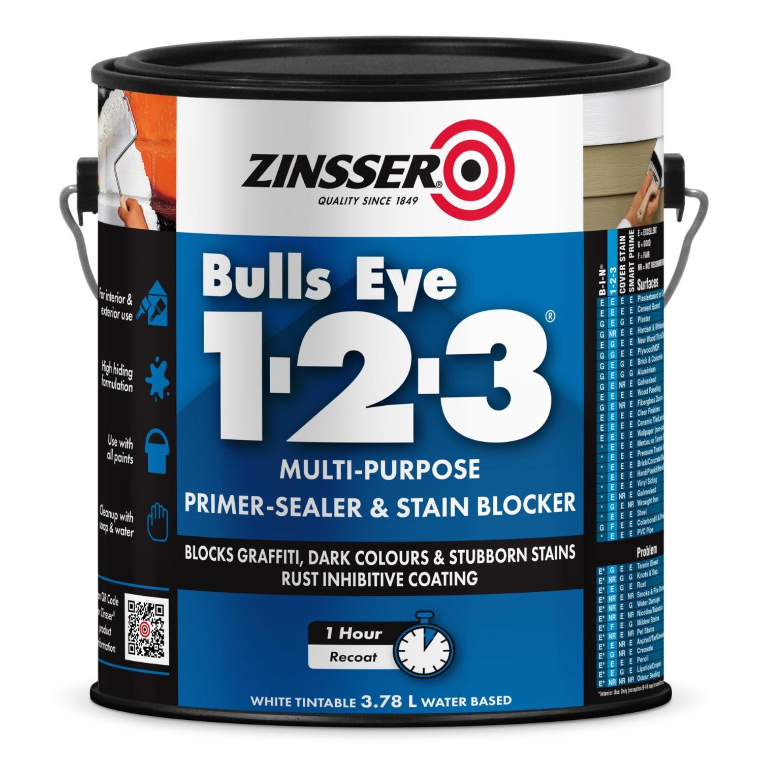Bulls Eye 123 Primer Sealer Stain Blocker
