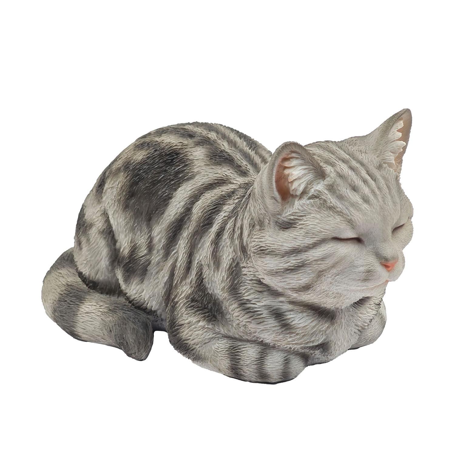 Sleeping Cat Garden Ornament