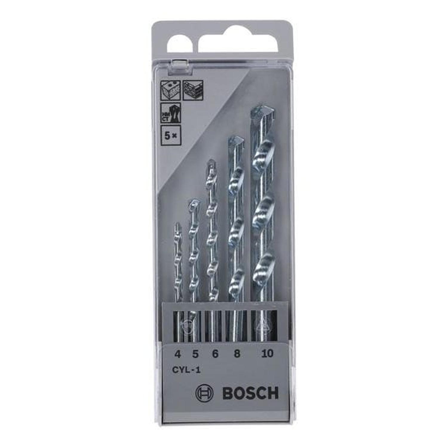 Masonry Drill Bit Set 5PC