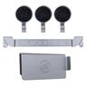 Griddle Tool Holders H: 187mm, W: 254mm, D: 44mm Silver