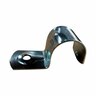 Half Saddle Zinc 25mm, pack of 10 Silver