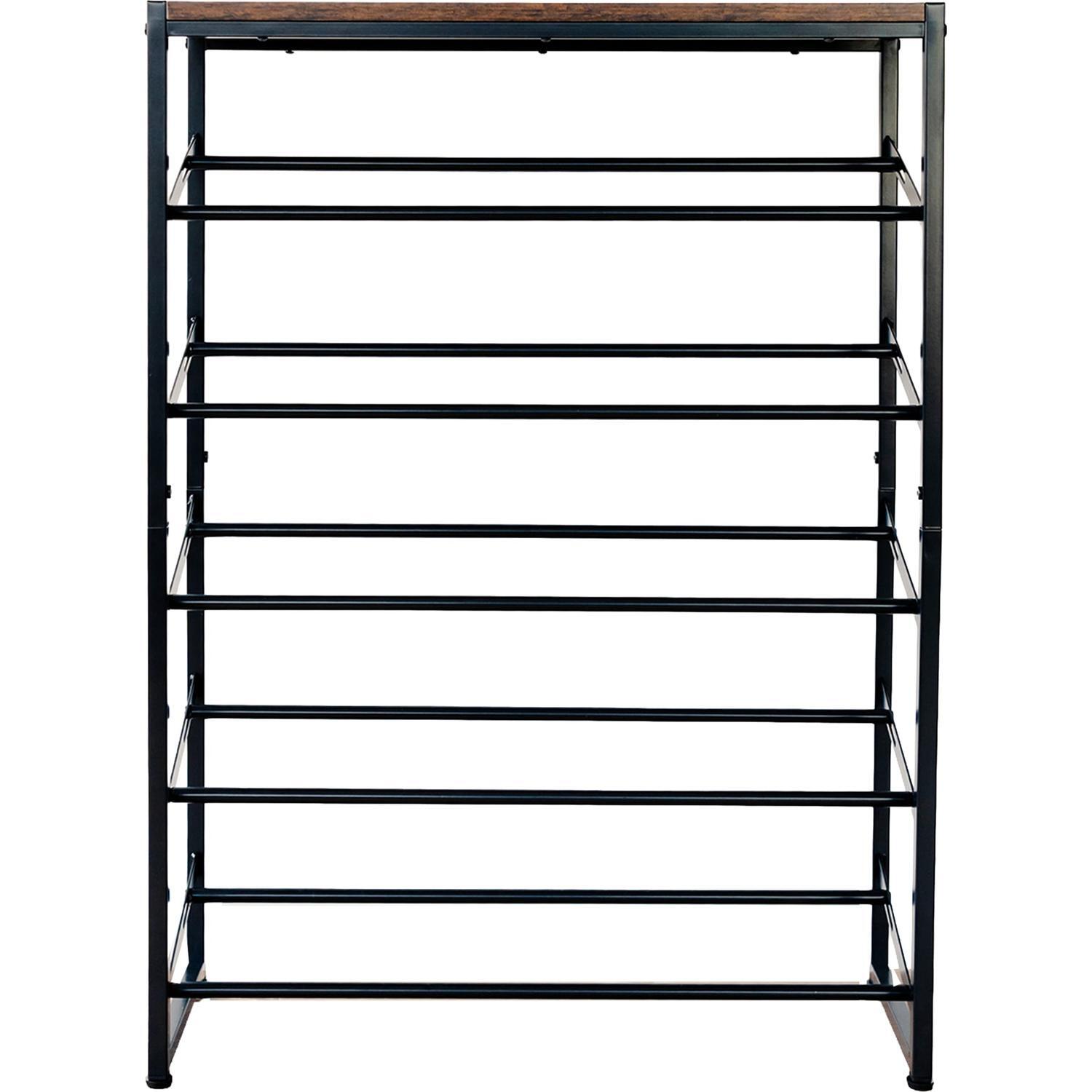Industrial 5 Tier Shoe Rack