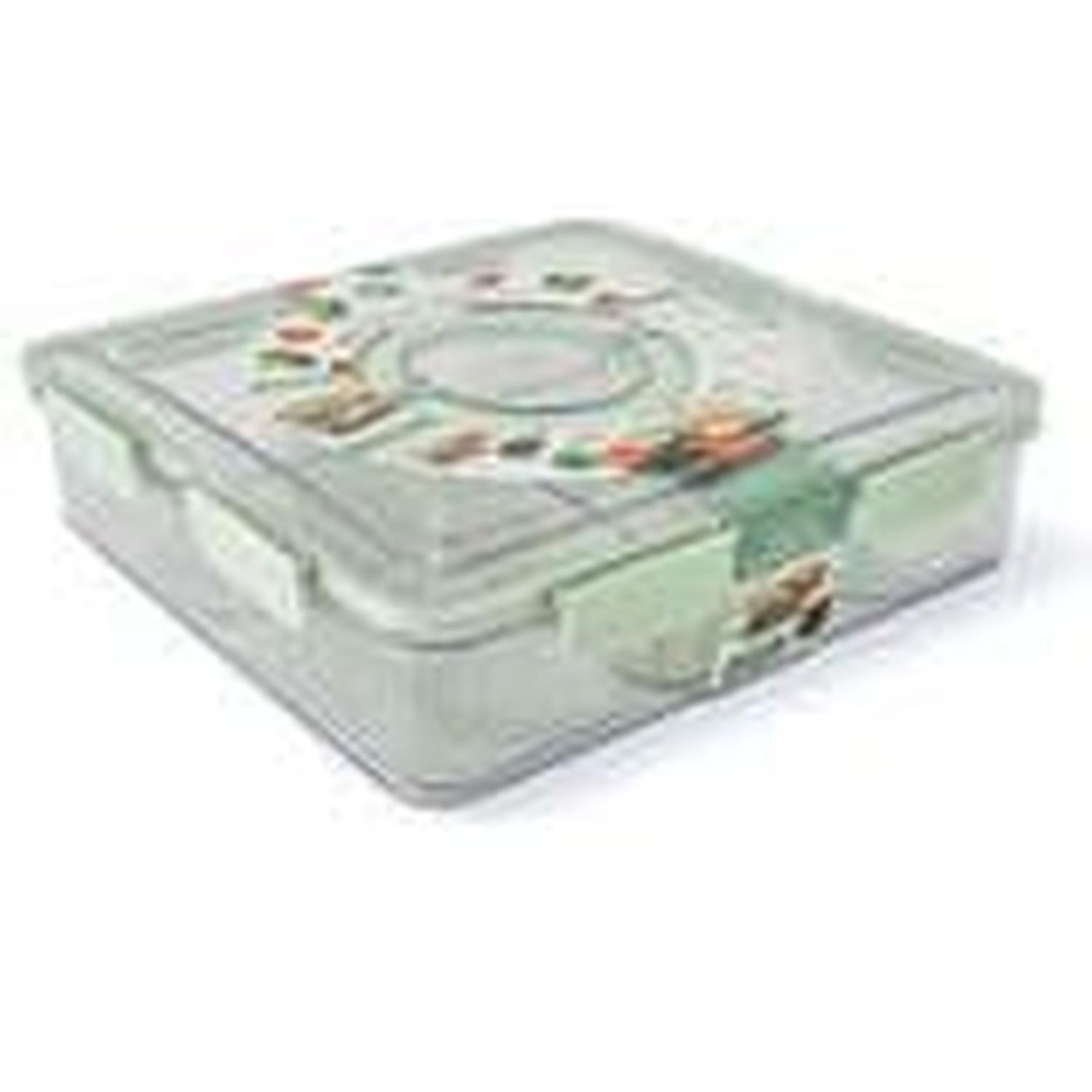 Snackle Box With Etch Glass 7 Section