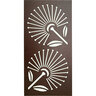 SmartScreen Pohutukawa Decorative Screen 600 x 1200mm Smooth Cedar