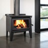 LTD Xtreme Rad Leg 18kW Wood Fire and Standard Flue Kit