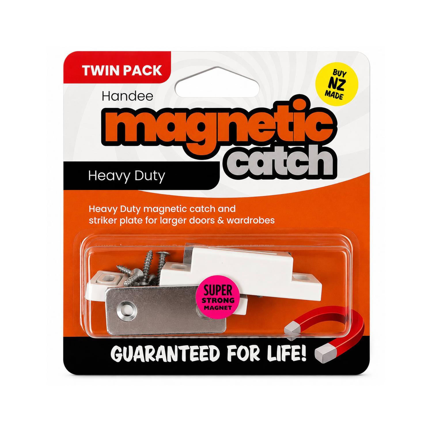 Twin Pack Magnetic Cupboard Catch