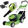 Cordless Lawn Mower and Blower Kit 58 Volt