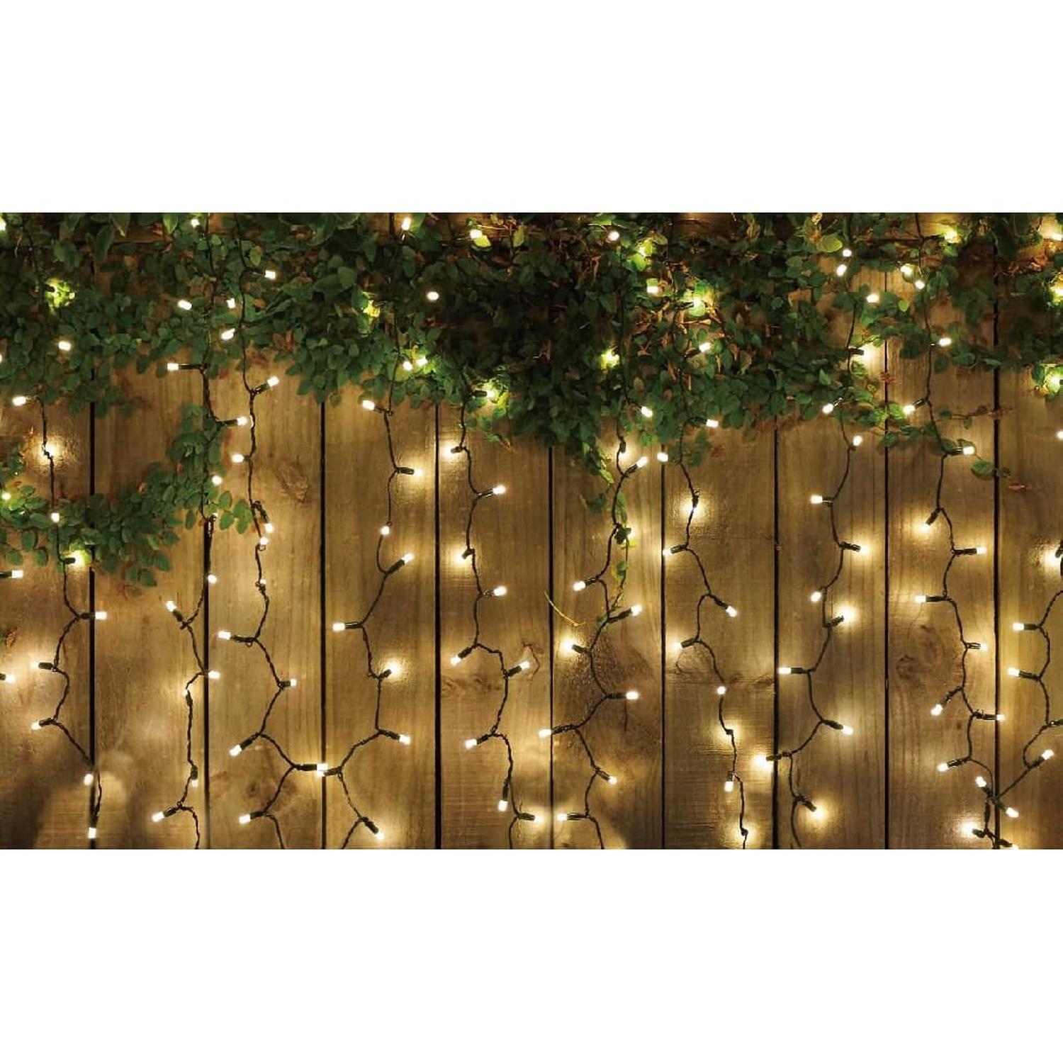 150 LED Solar String Curtain Light