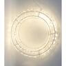 Lit Wreath 35cm Warm White
