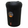 Swing Top Bin 11L Black