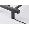 4 Bar Heated Towel Rail Black