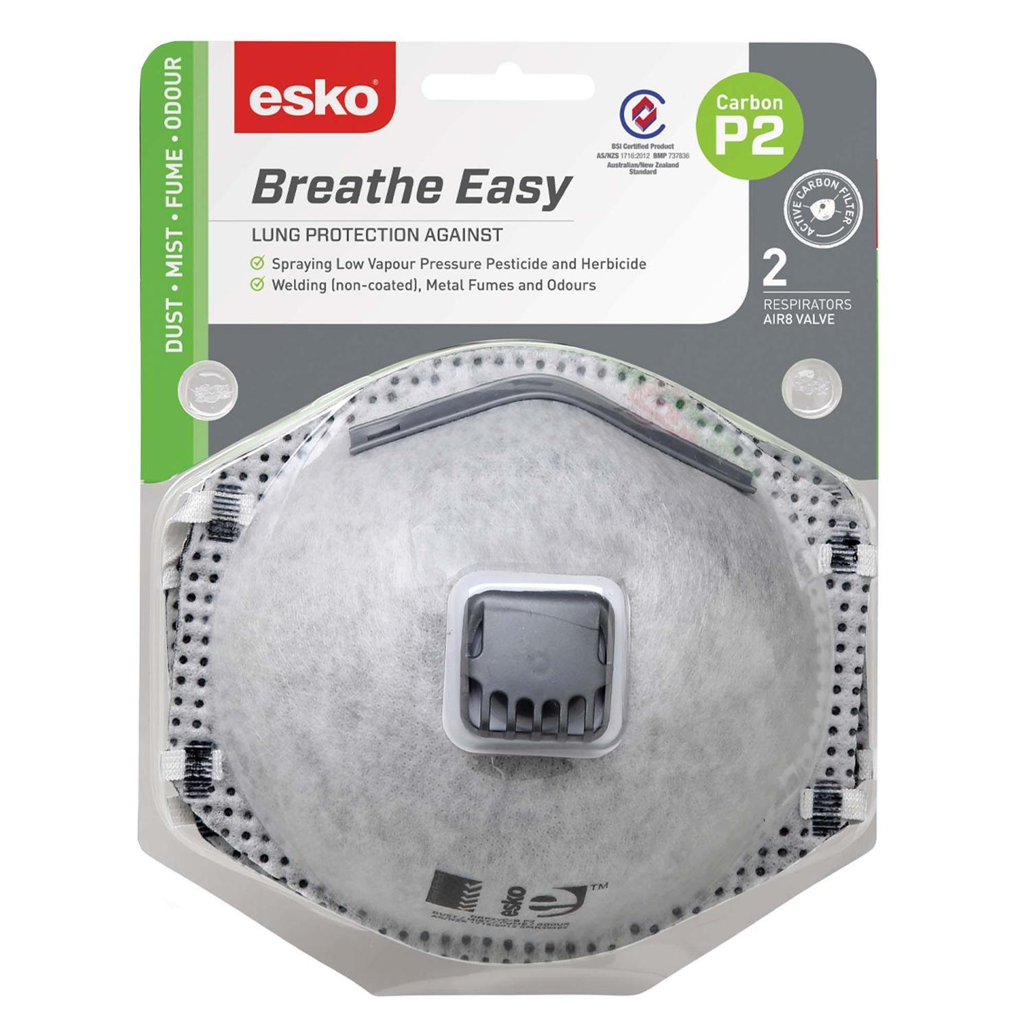P2 Respirator Valved Carbon