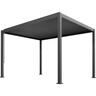 Shutter Gazebo 4m x 4m Charcoal