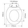 Toilet Seat  Black