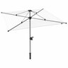 Rotary Clothesline Hoist 2.8m Silver