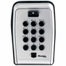 Push Button Wall Mount Key Safe H: 18cm, W: 13cm, L: 56.3cm Grey