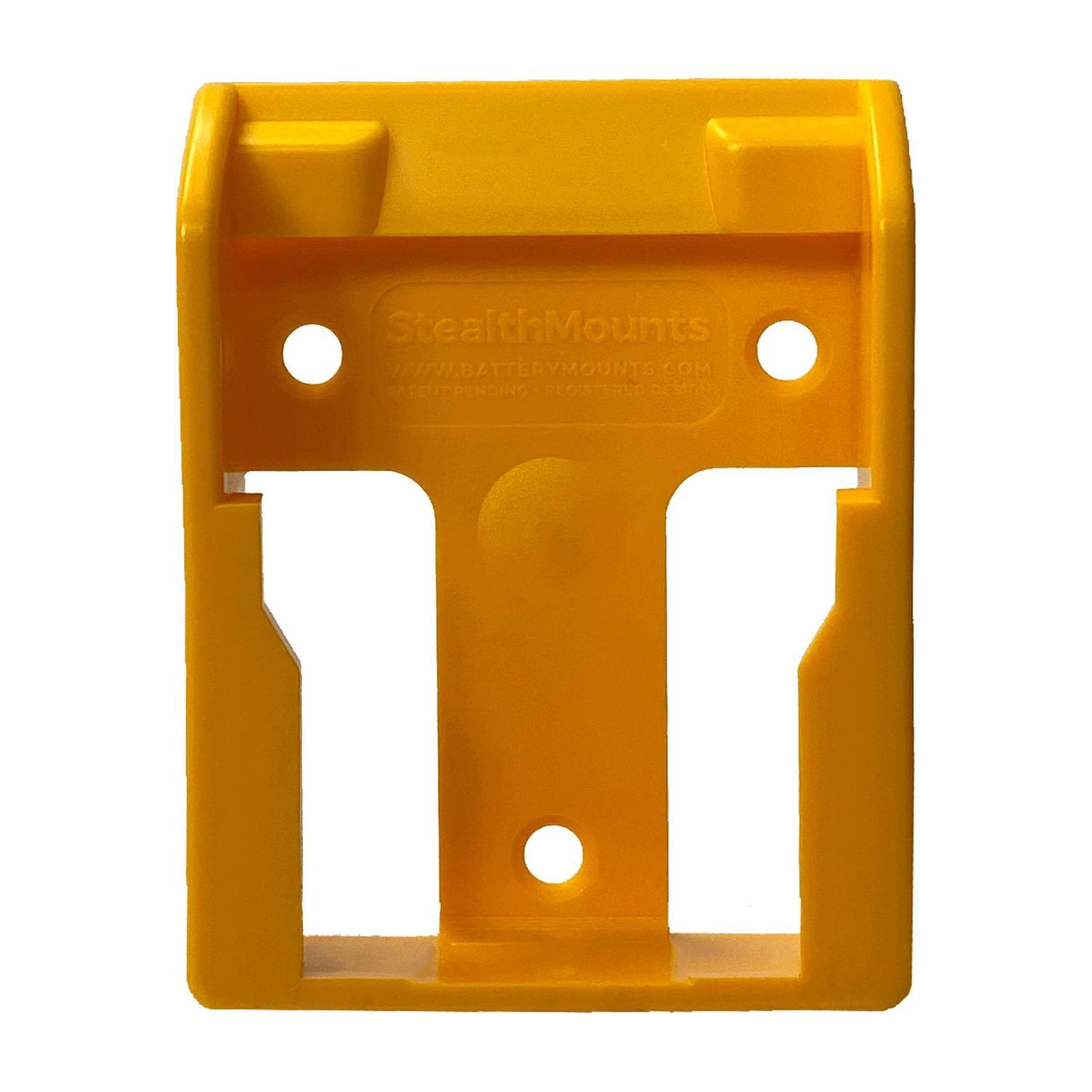 Battery Mount StealthMount Dewalt Yellow 6 Pack